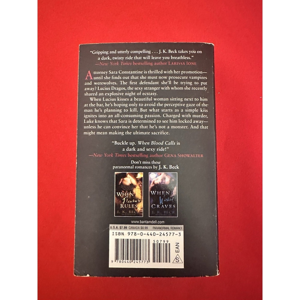 Romance Novels By J.K. Beck Paperback Set Of 2 - Picture 5 of 5